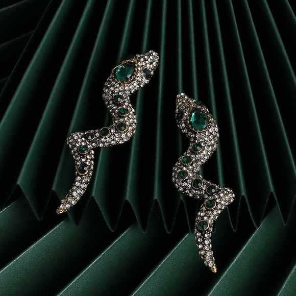 Snake earrings - Picture 2 of 4